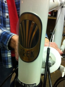 2014 Trek 520 Head Badge