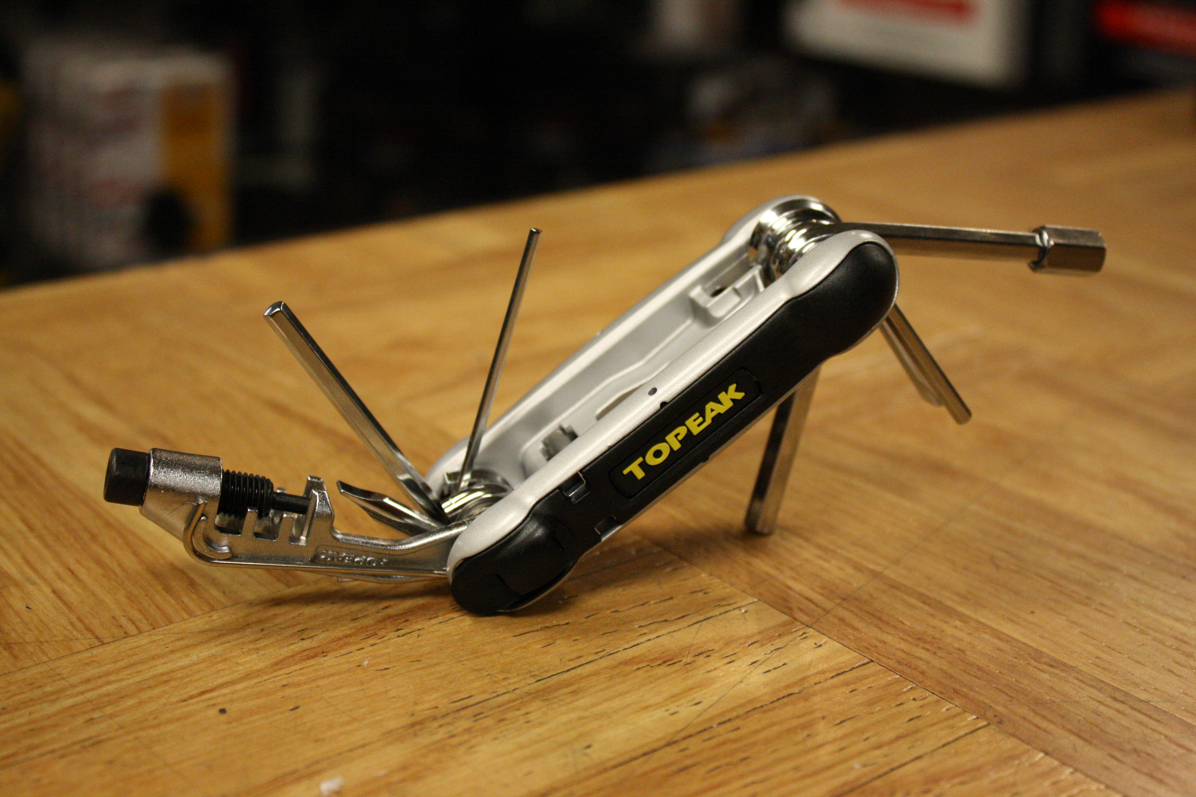 Topeak Hexus II Multitool is perfect for small repairs and adjustments